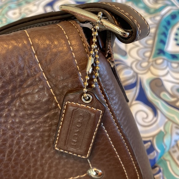 Coach Vintage leather shoulder or crossbody bag - Picture 6 of 13
